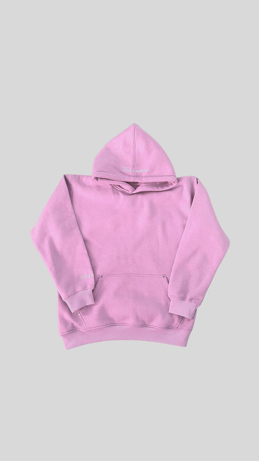 Pink hoodie